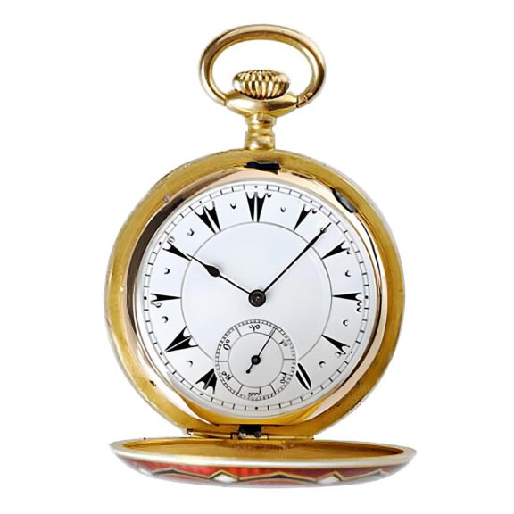 Swiss 18K gold lever made for the Ottoman market Circa 1890 Swiss 18K gold lever made for the Ottoman market Circa 1890