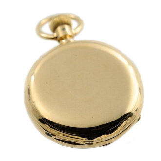 German rare 18K gold Glashütte pocket watch Circa 1890