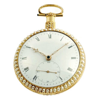 English gold, enamel watch for the Chinese market Circa 1820
