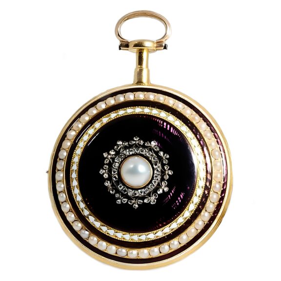 English gold watch with corresponding chatelaine Circa 1780