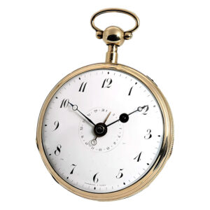 French quarter repeating pocket watch with carillon Circa 1800