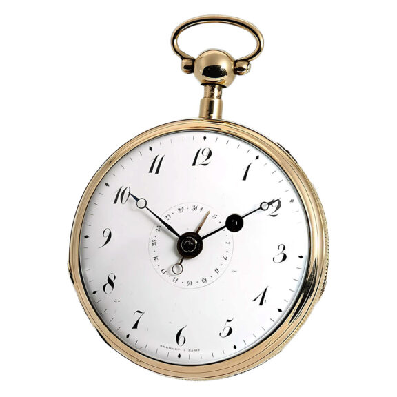 French quarter repeating pocket watch with carillon Circa 1800