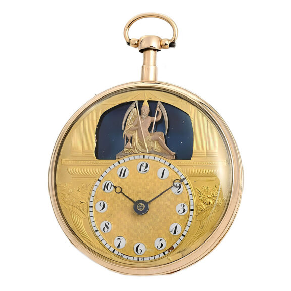 Swiss rare Hiding Jacks automaton repeating watch Circa 1810