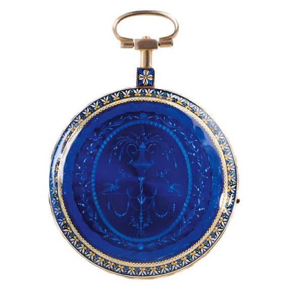 Swiss rare watch with jumping digital time indication Circa 1810 Swiss rare watch with jumping digital time indication Circa 1810