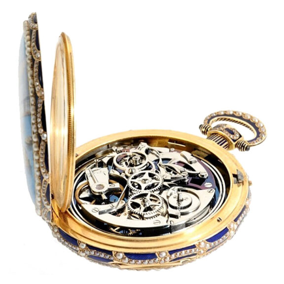 Swiss gold quarter repeating pocket watch Circa 1815 Swiss gold quarter repeating pocket watch Circa 1815
