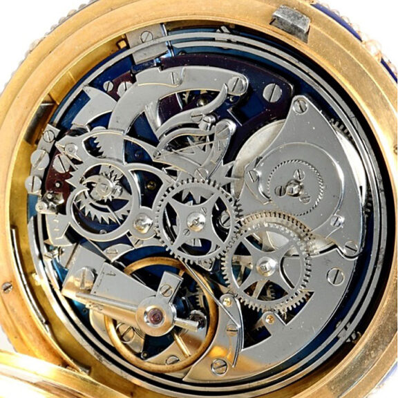 Swiss gold quarter repeating pocket watch Circa 1815 Swiss gold quarter repeating pocket watch Circa 1815
