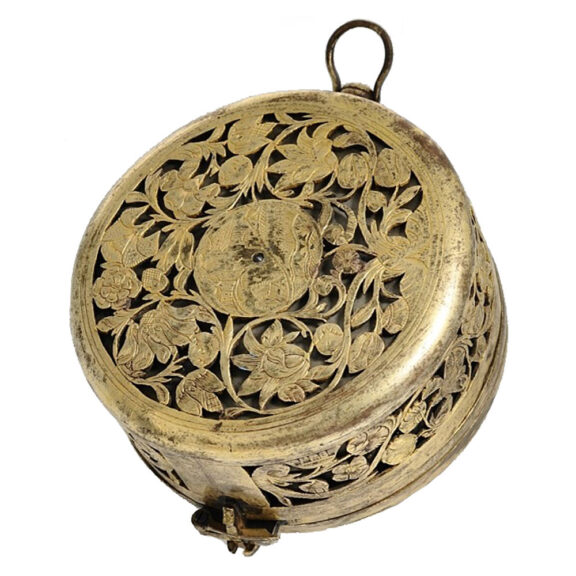 German brass one handed self strike coach watch Circa 1660 German brass one handed self strike coach watch Circa 1660