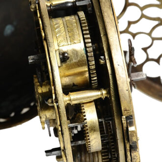 German brass one handed self strike coach watch Circa 1660