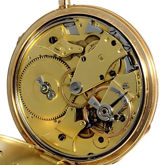 Rare German 18K gold quarter repeating watch Circa 1820 Rare German 18K gold quarter repeating watch Circa 1820