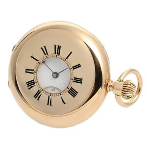 Swiss Geneva half hunting cased pocket watch Circa 1890