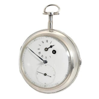 German pocket chronometer with regulator dial Circa 1790