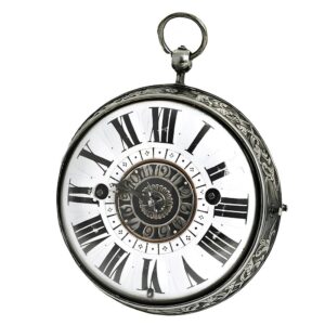 French verge Oignon pocket watch with alarm Circa 1700
