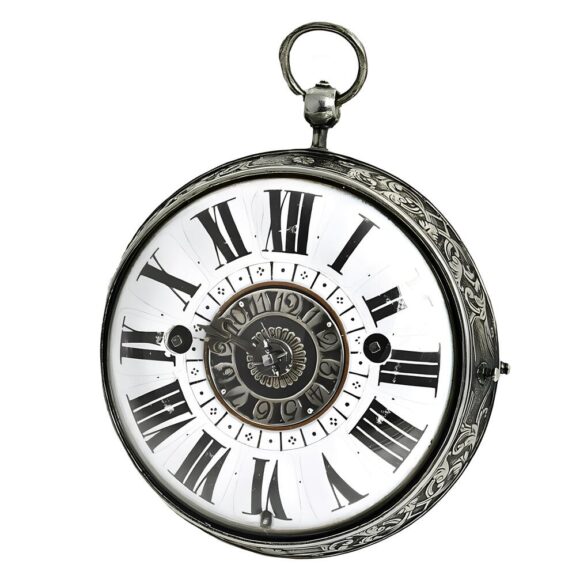French verge Oignon pocket watch with alarm Circa 1700
