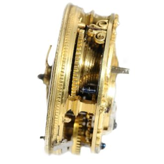 Dutch rare pair cased watch with mock pendulum Circa 1720