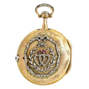 French ladies' à toc et à tact quarter repeating watch Circa 1790repeating watch Circa 1790