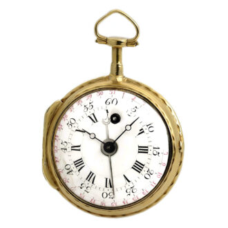 German important early pocket watch with date Circa 1785