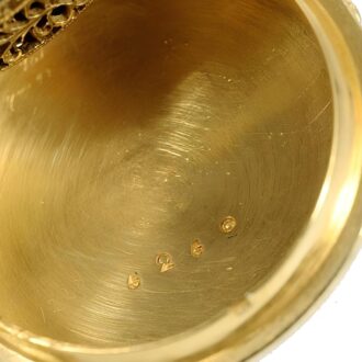 German important early pocket watch with date Circa 1785