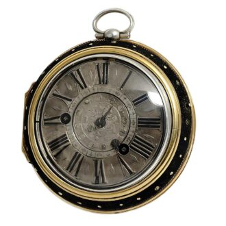 French one handed verge pocket watch with alarm Circa 1690
