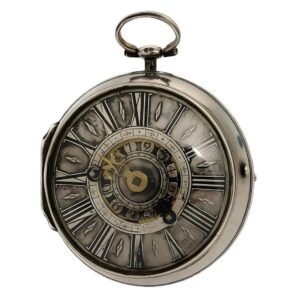 French one handed verge pocket watch with alarm Circa 1690