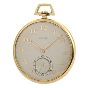 Exquisite Swiss thin gentleman's pocket watch circa 1920