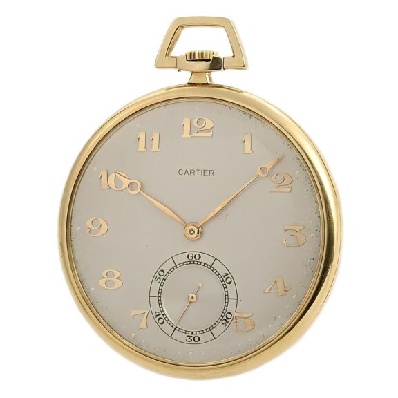 Exquisite Swiss thin gentleman's pocket watch circa 1920