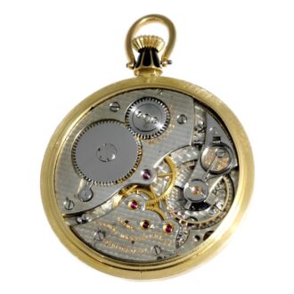 Swiss thin Art Deco gentleman's pocket watch Circa 1930 Swiss thin Art Deco gentleman's pocket watch Circa 1930