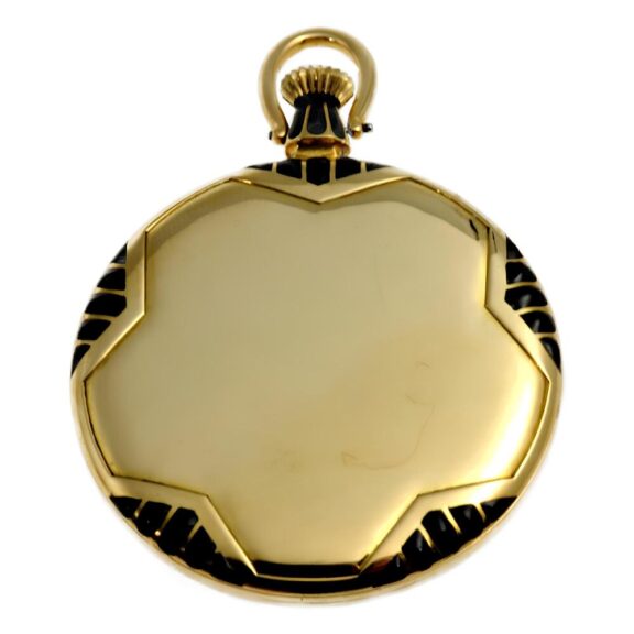 Swiss thin Art Deco gentleman's pocket watch Circa 1930 Swiss thin Art Deco gentleman's pocket watch Circa 1930