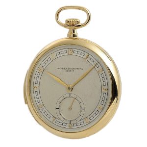 Swiss gold minute repeating keyless dress watch Circa 1921