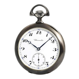 Swiss silver rare chronometer pocket watch Circa 1910