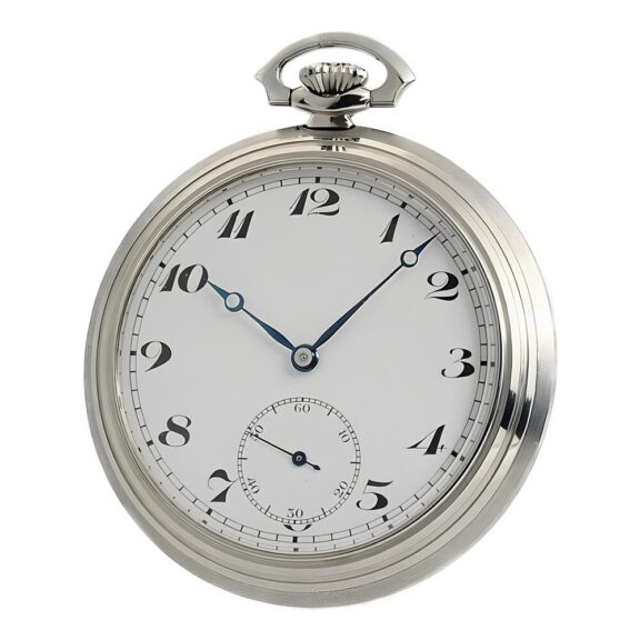 Swiss rare graduate's stainless steel watch Circa 1930