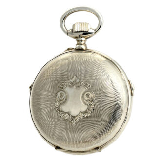 Swiss fine and rare cylinder musical pocket watch Circa 1905