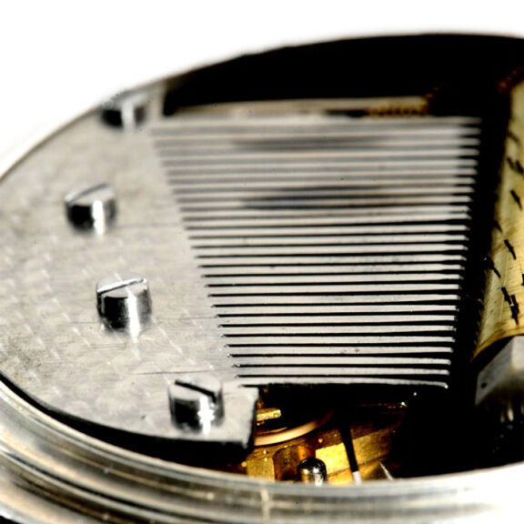 Swiss fine and rare cylinder musical pocket watch Circa 1905 Swiss fine and rare cylinder musical pocket watch Circa 1905