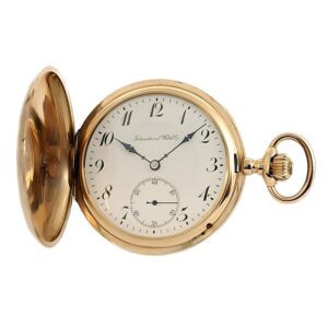 Swiss rose gold Probus-Scafusia pocket watch Circa 1910
