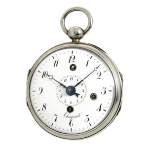 French very fine verge pocket watch with alarm, circa 1810