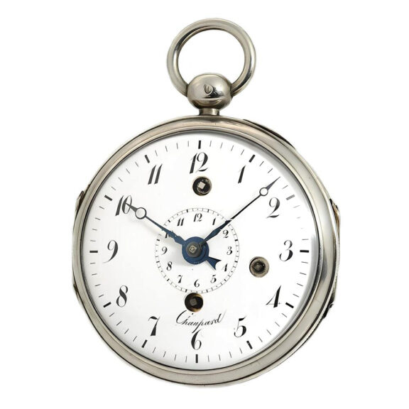 French very fine verge pocket watch with alarm, circa 1810