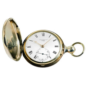 English rare silver watch with duplex escapement Circa 1814