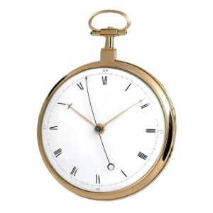 English pocket watch with virgule escapement circa 1820