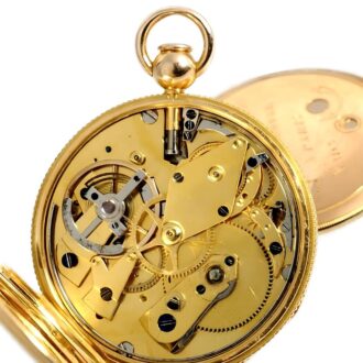 French repeating watch with duplex escapement Circa 1810