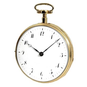French quarter repeating watch with self strike Circa 1820
