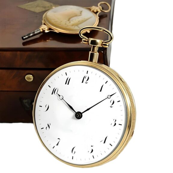 French quarter repeating watch with self strike Circa 1820 French quarter repeating watch with self strike Circa 1820