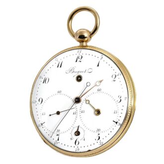 French Compteur militaire watch with centre seconds Circa 1816