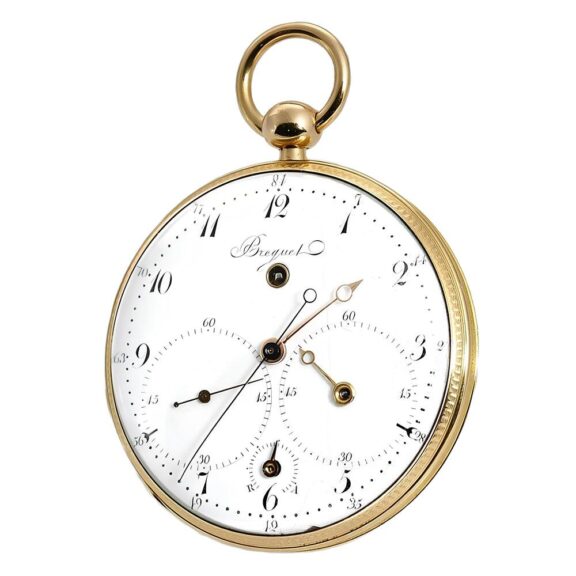 French Compteur militaire watch with centre seconds Circa 1816