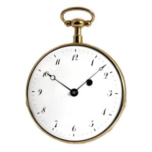 French 18k gold quarter repeating pocket watch Circa 1810