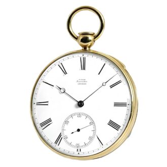 English gold quarter repeating pocket watch Circa 1835