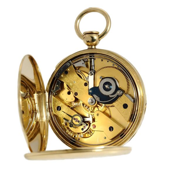 English gold quarter repeating pocket watch Circa 1835 English gold quarter repeating pocket watch Circa 1835