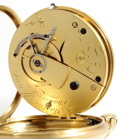 Rare English 18k gold gentleman's pocket watch Circa 1842 Rare English 18k gold gentleman's pocket watch Circa 1842