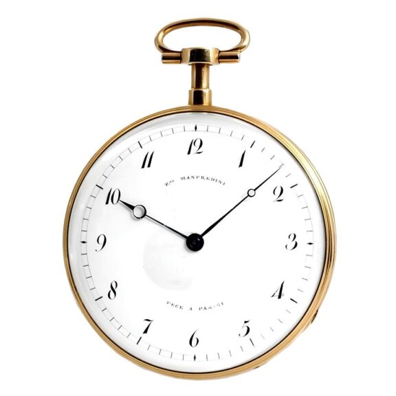 Italian 18K gold quarter repeating pocket watch Circa 1810 Italian 18K gold quarter repeating pocket watch Circa 1810