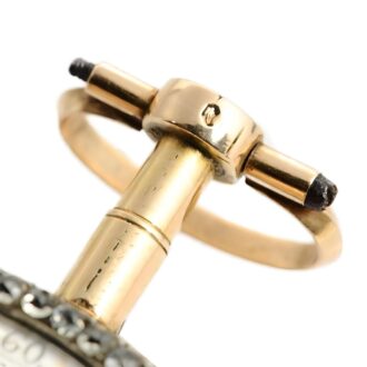 Italian 18K gold quarter repeating pocket watch Circa 1810