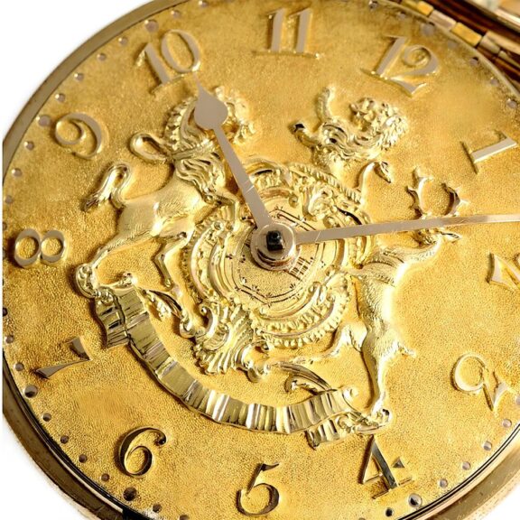 English pair cased quarter repeating pocket watch Circa 1797 English pair cased quarter repeating pocket watch Circa 1797