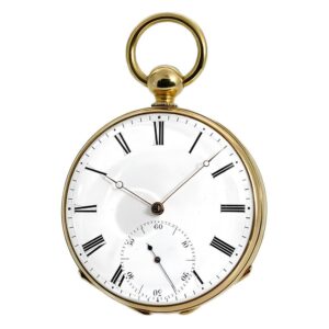 French chronometer with spherical balance spring Circa 1830